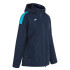 Joma Mulher Anorak Trivor Navy Turquoise Fluorescent Turquoise