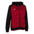 Casaco Joma MulherMenina Supernova III com capuz / Preto Vermelho