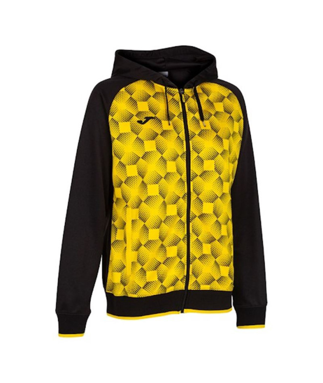 Chaqueta Joma Supernova III Con Capucha Mujer/Niña Negro Amarillo