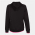 Veste Joma FemmeFille Supernova III Hooded / Noir Fluor Pink