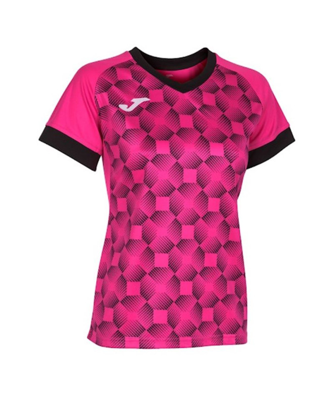 Camiseta Joma MulherMenina Manga curta Supernova III / Rosa Fluor