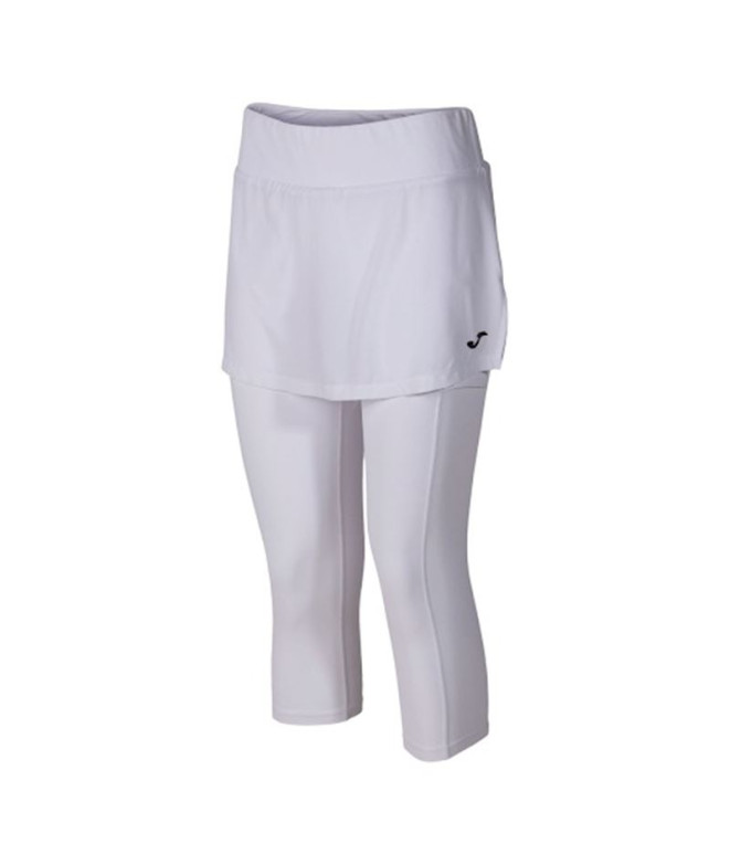 Falda de Tenis Joma Combi Torneo Mujer Blanco