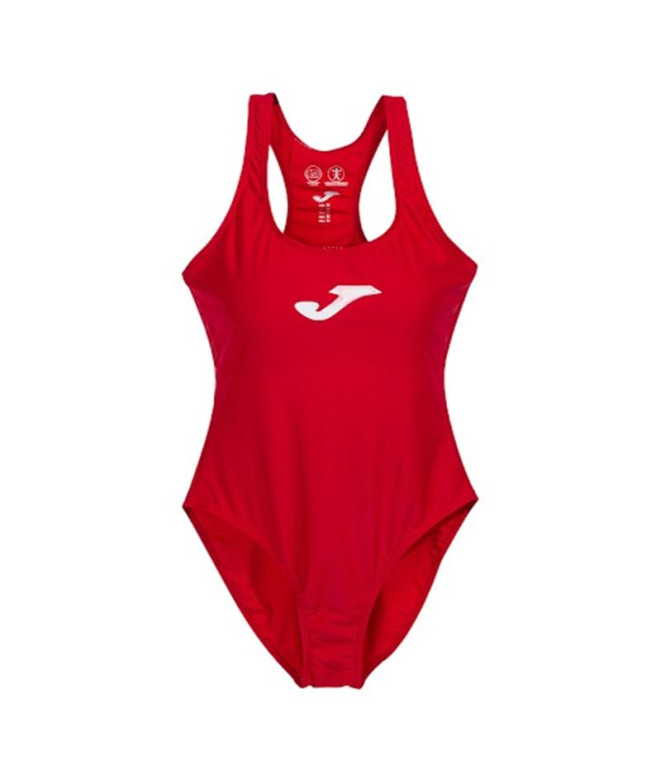 Maillot de bain Natation Joma Femme de Shark Red