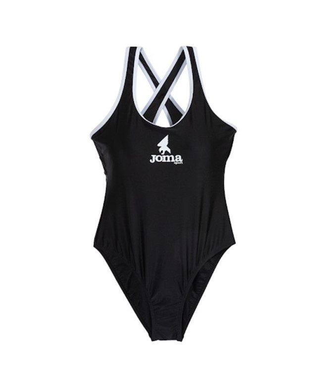 Bañador Joma Shark Mujer Negro