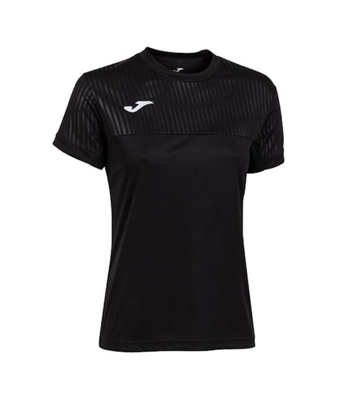 Camiseta Joma Mulher Montreal manga curta preto