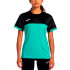 Camiseta Tênis Pádel Joma Mulher Manga curta / Verde Montreal Preto