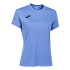 Camiseta Tênis Pádel Joma Mulher Manga curta / Azul Montreal