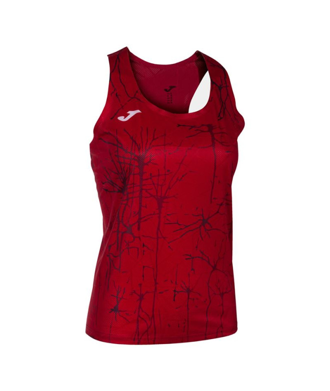 Camiseta Joma Mulher Braces Elite IX Vermelho