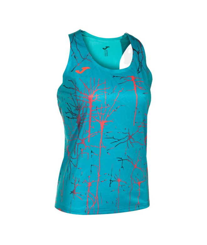 T-shirt Joma Femme Braces Elite IX Turquoise