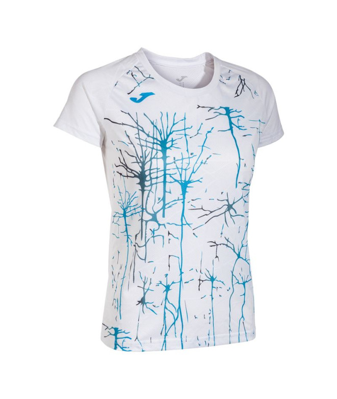 T-shirt Joma Femme Manches courtes Elite IX Blanc