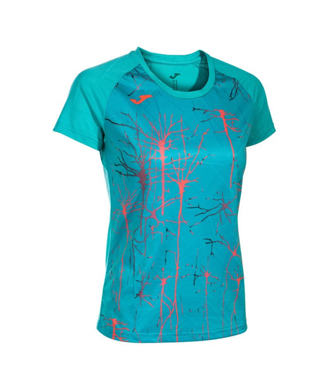 T-shirt Joma Femme Manches courtes Elite IX Turquoise