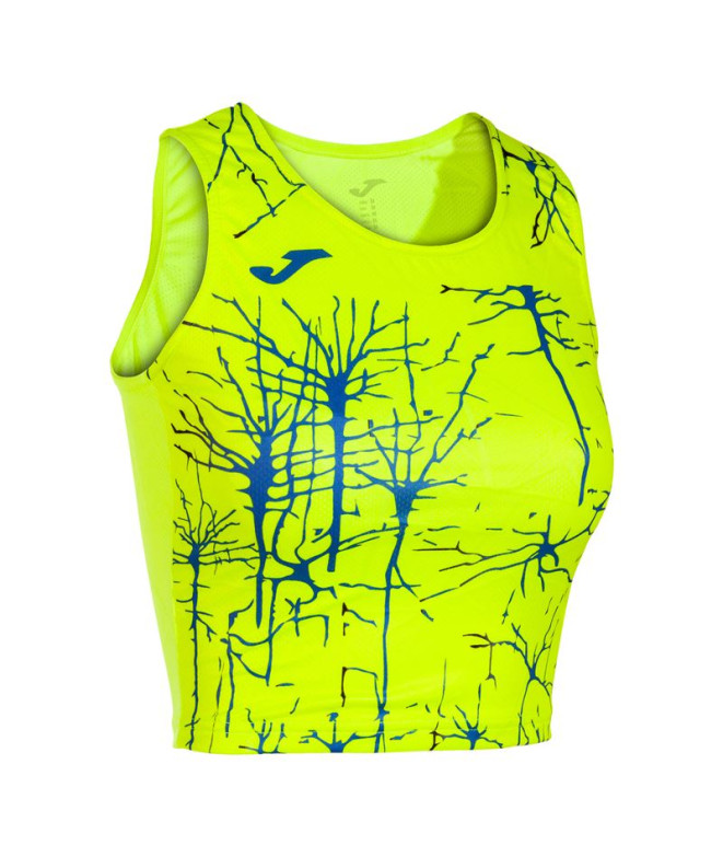 Haut Joma Femme Elite IX Jaune Fluorescent