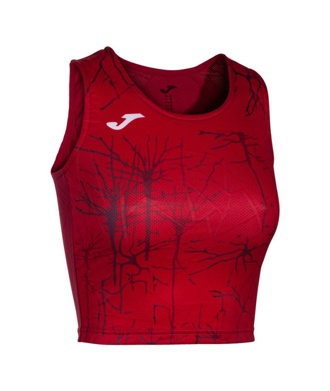 Haut Joma Femme Elite IX Rouge