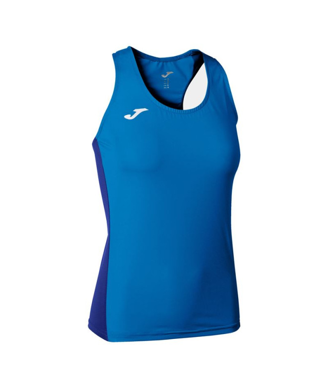 Camiseta Running Joma Mulher Menina Suspensórios R-Winner / Royal