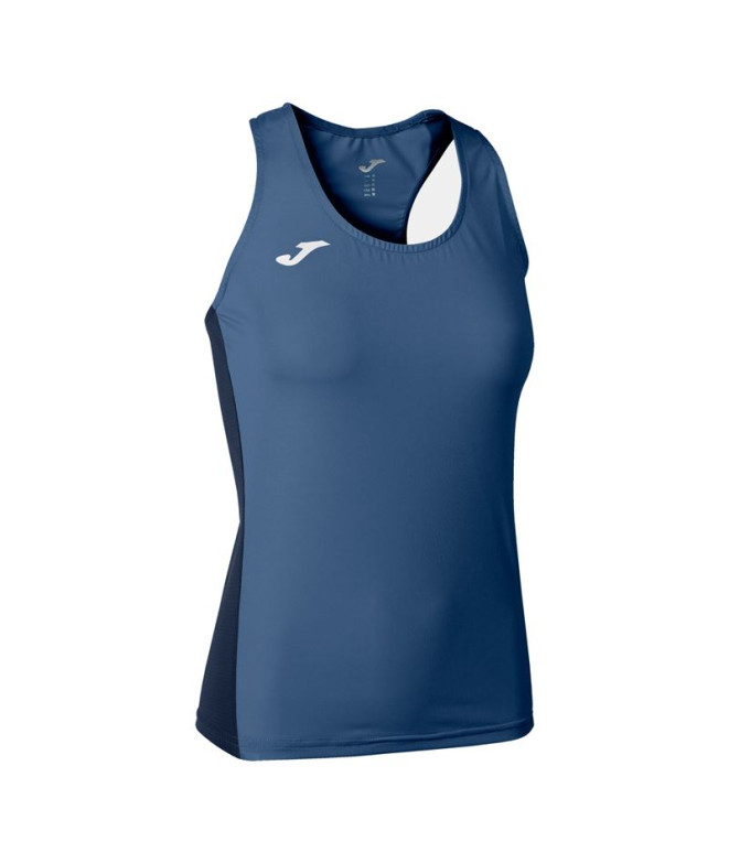 Camiseta Running Joma Mulher Menina Suspensórios R-Winner / Azul