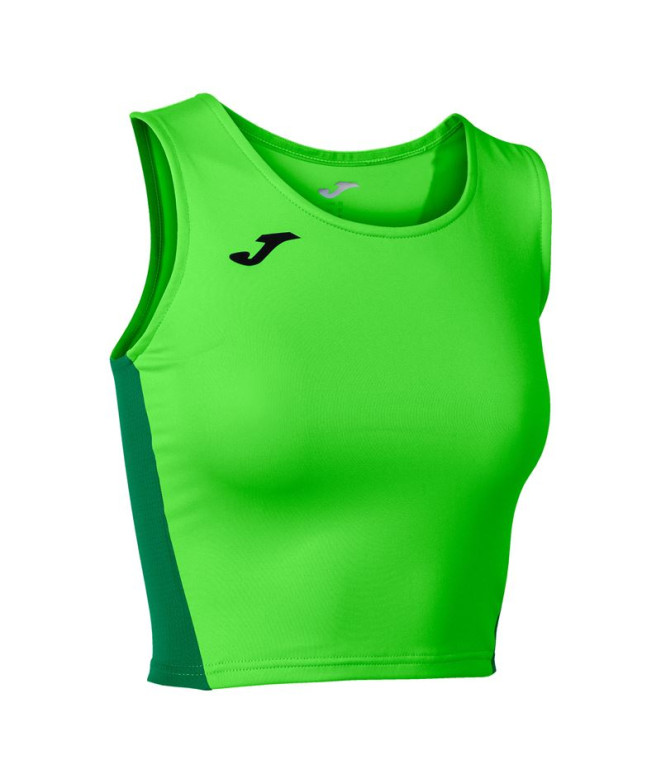 Haut Running Joma Femme R-Winner Fluor Green