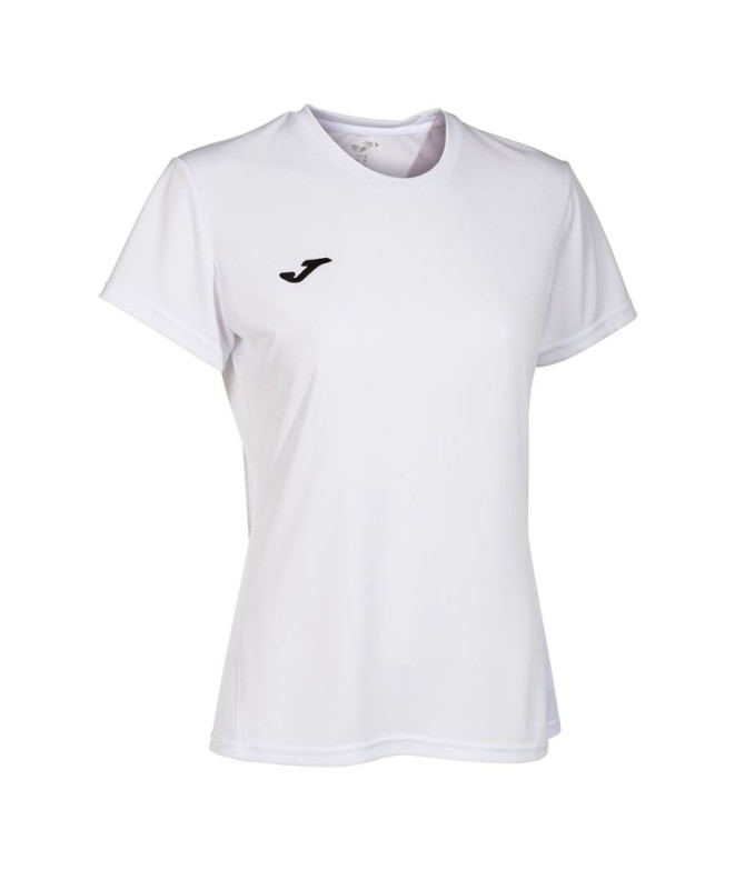 Camiseta Joma Mulher Manga curta Winner II Branco