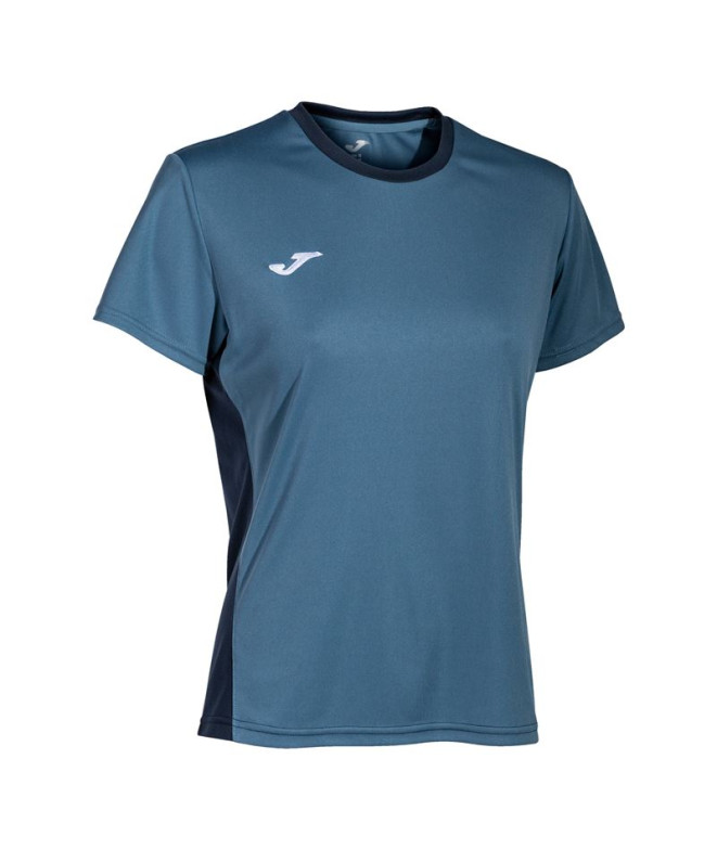Camiseta Manga Corta Joma Winner II Mujer Azul