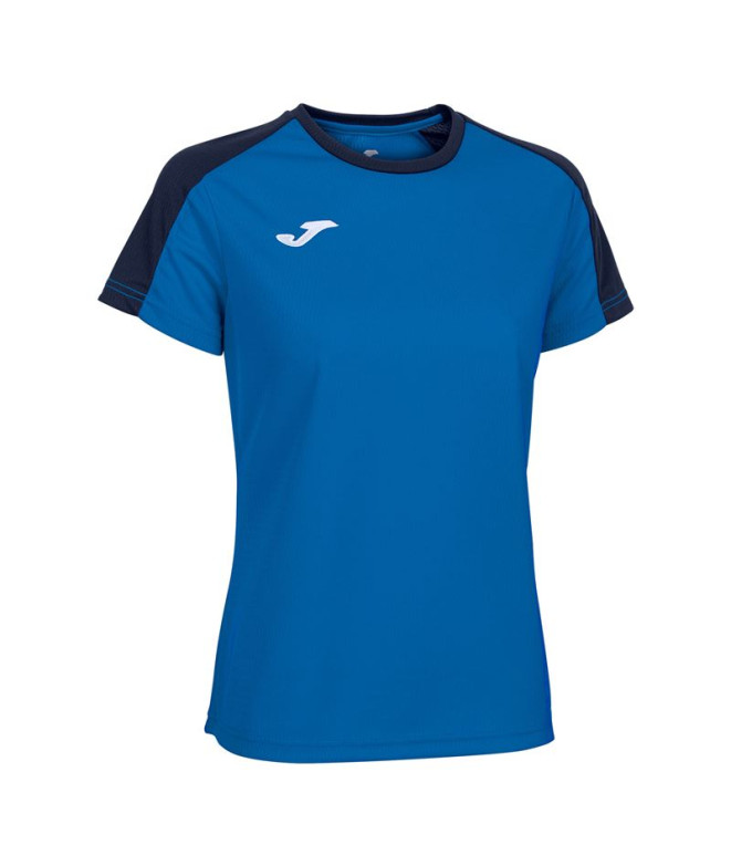 Camiseta Manga Corta Joma Eco Championship Mujer Royal Marino