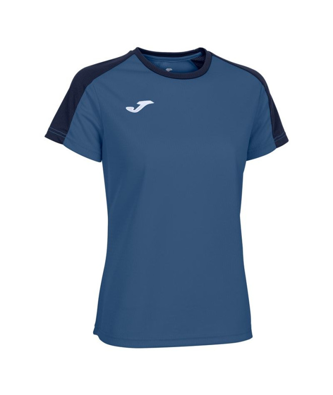 T-shirt Joma Femme Championnat Eco à manches courtes Bleu marine