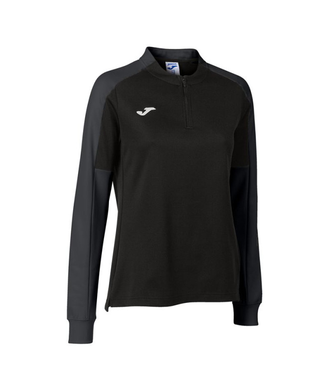 Sweat Joma Femme Championnat Eco Noir Anthracite