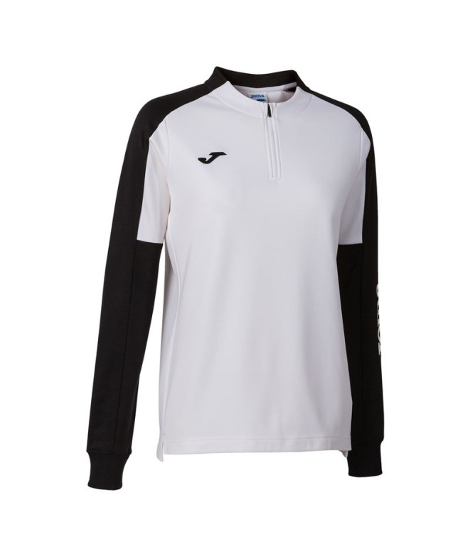 Sweat Joma Femme Championnat Eco Noir Blanc