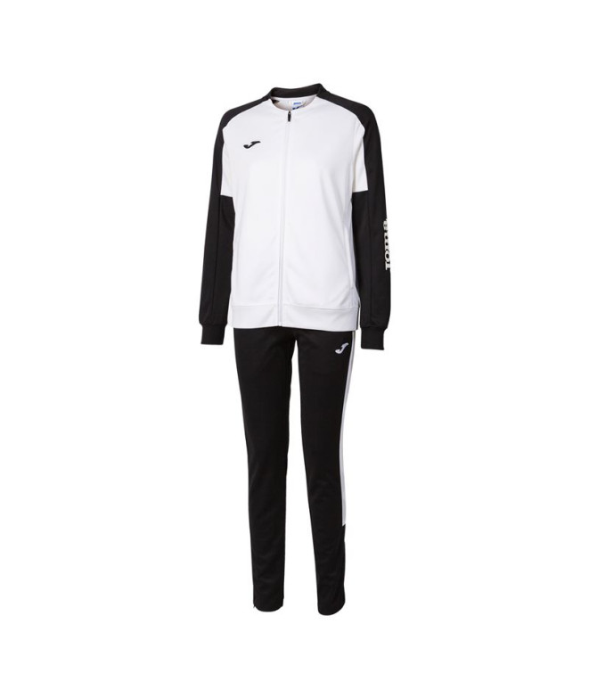 Survêtement Joma Femme Championnat Eco Noir Blanc