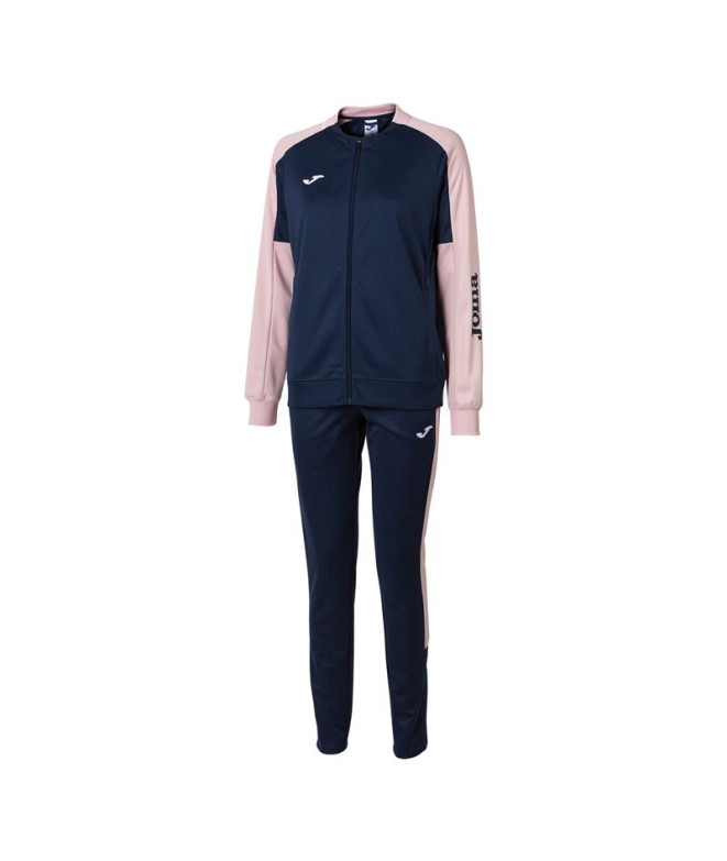 Chándal Joma Eco Championship Mujer Marino Rosa
