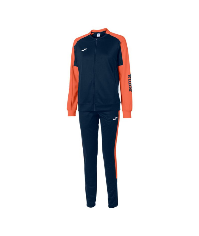 Survêtement Joma Femme Championnat Eco Marine Fluor Orange