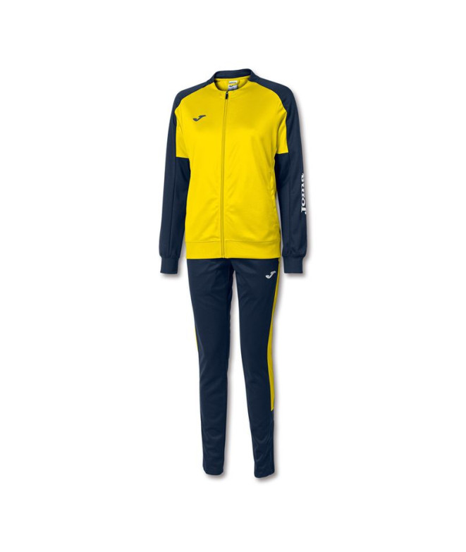 Survêtement Joma Femme Championnat Eco Yellow Marine