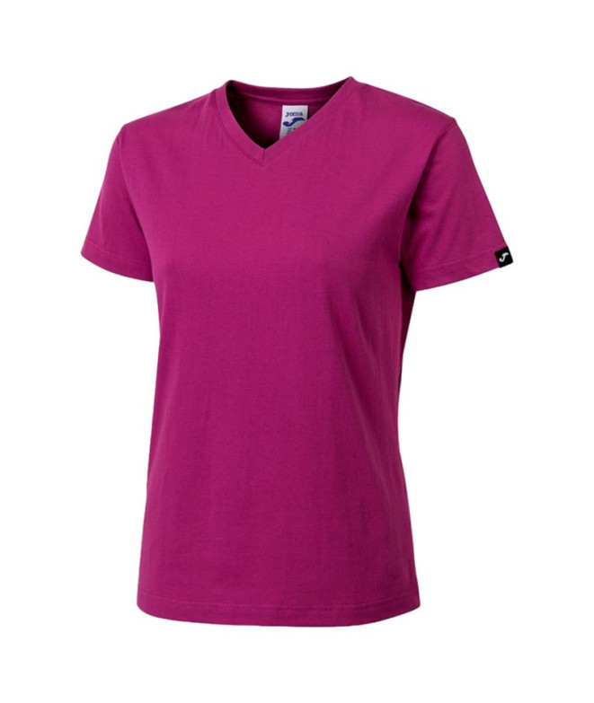 Camiseta Joma Mulher Manga curta Desert Fuchsia