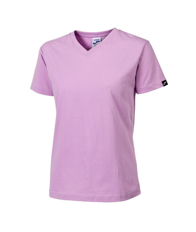 Camiseta Joma Mulher Manga curta Desert Purple