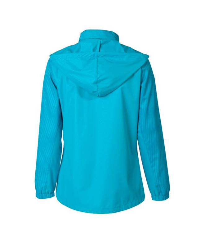 Chubasquero Joma Montreal Mujer Turquesa Flúor