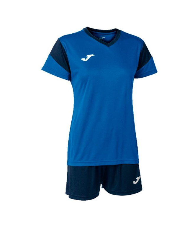 Conjunto Joma Mulher de Futebol Phoenix Royal