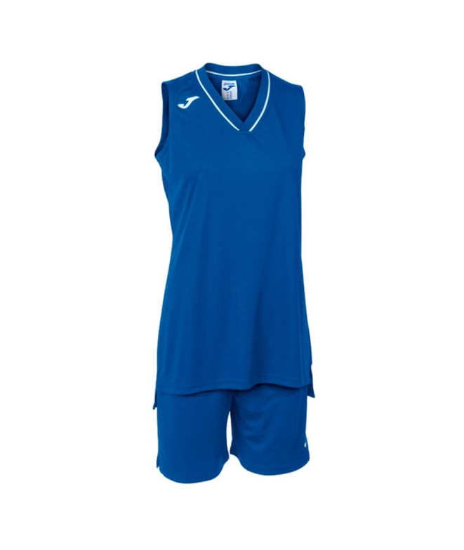 Conjunto Basquetebol Joma Mulher de Atlanta Royal White