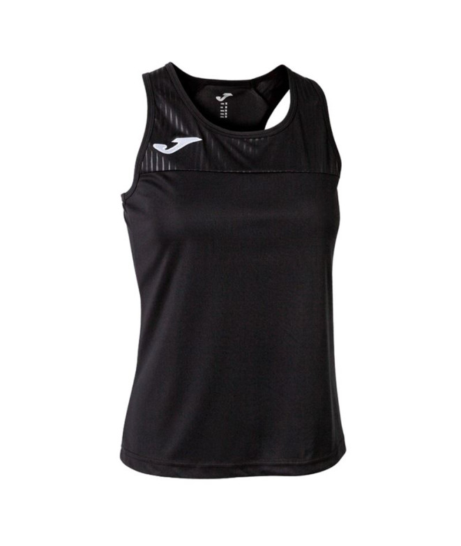 Camiseta Tênis Joma Mulher de Montreal Preto