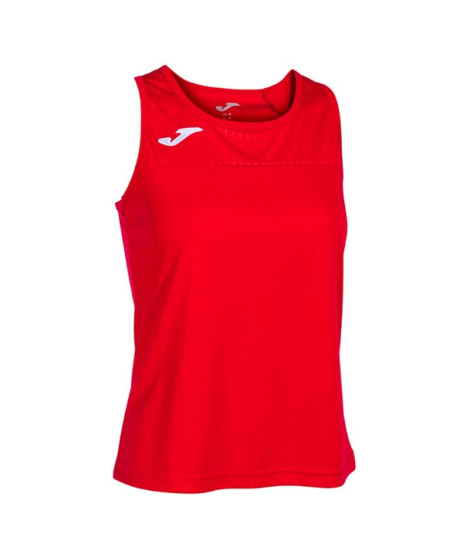 Camiseta Tênis Joma Mulher de Montreal Braçadeiras Vermelho