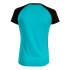 Camiseta Running Joma by Elite X Short Sleeve Turquesa Fluorine Preto Menina