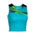 Top Running Joma por Elite X Turquoise Fluorine Black Menina