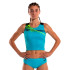 Top Running Joma por Elite X Turquoise Fluorine Black Menina