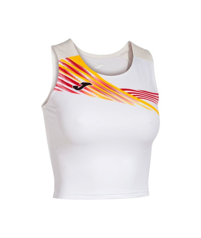 Top Running Joma de Elite X Branco Menina