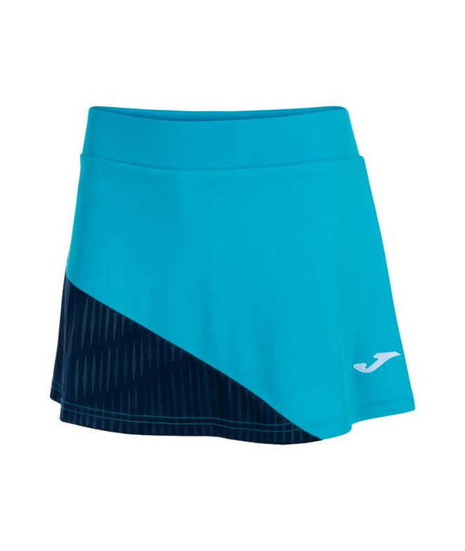 Jupe Tennis Joma par Montreal Turquoise Fluorine Navy Fille