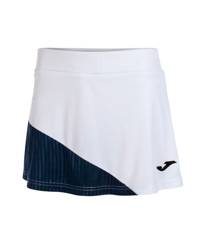 Jupe Tennis Joma de Montréal White Navy Fille