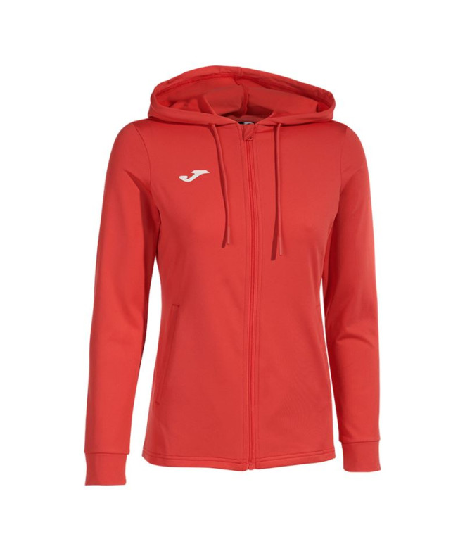 Casaco Futebol Joma de Hooded Sculpture Ii Red Menina