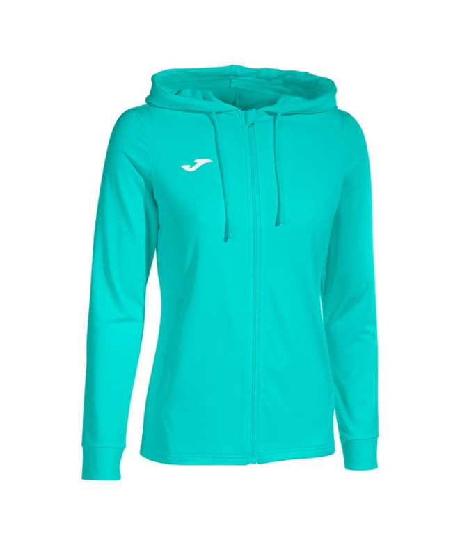 Chaqueta de Fútbol Joma Con Capucha Sculpture Ii Turquesa Niña