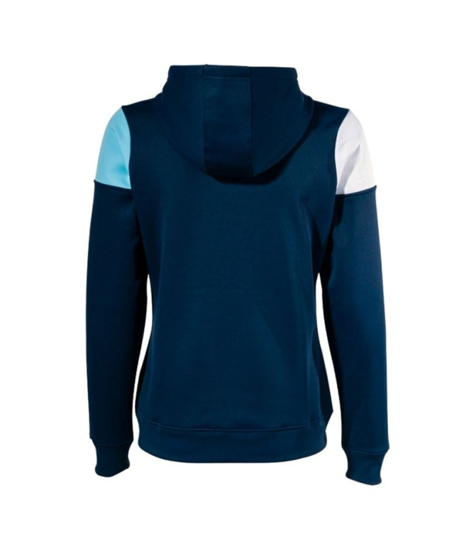 Casaco Futebol Joma capuz Crew V Navy Celestial...