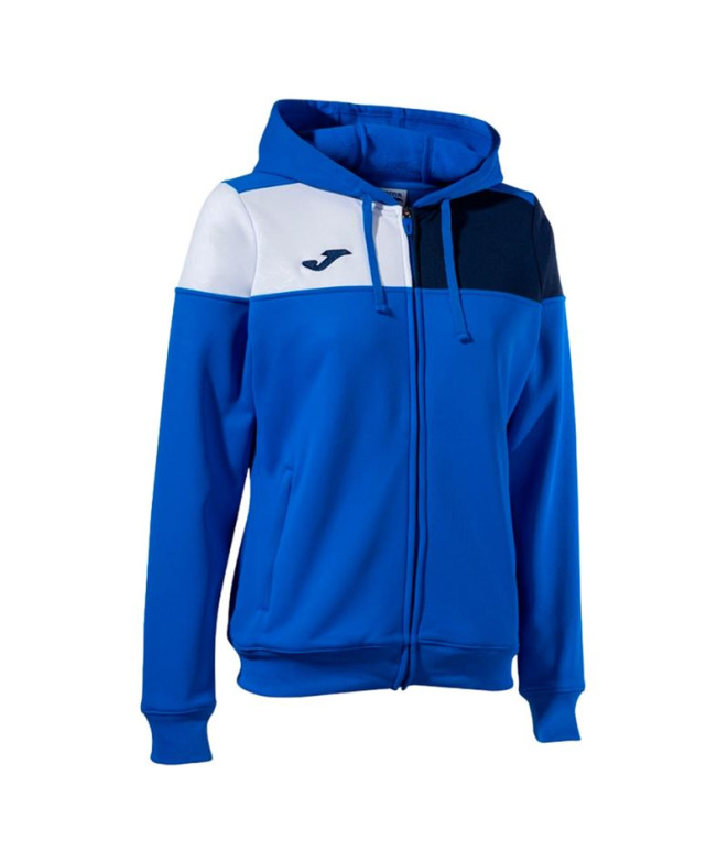 Casaco Futebol Joma por Hooded Crew Vroyal Navy White Menina