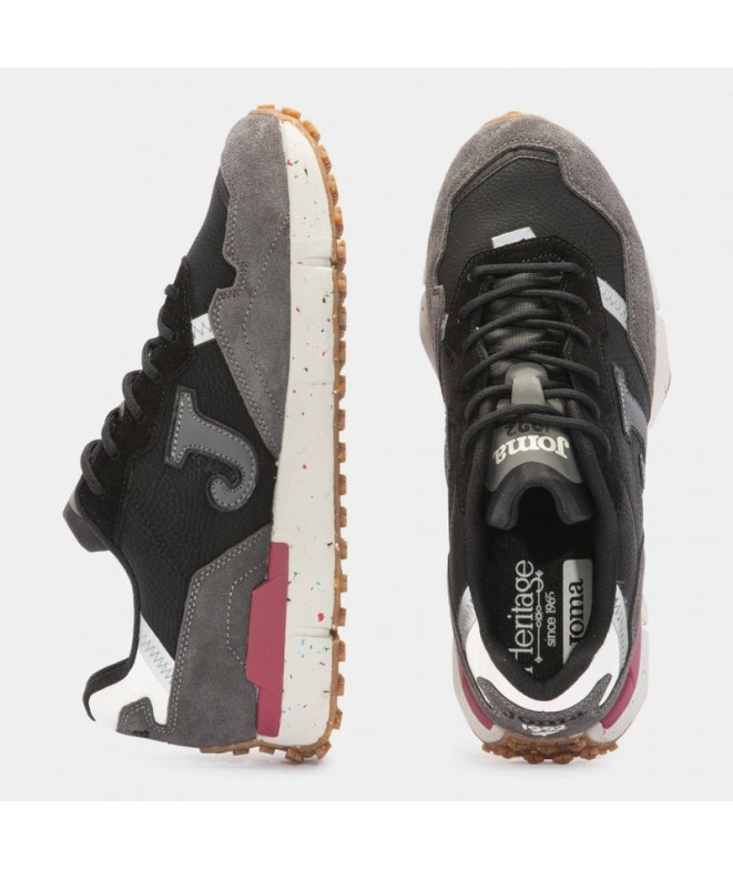 Chaussures Joma C.1992 2401 Noir Gris Homme