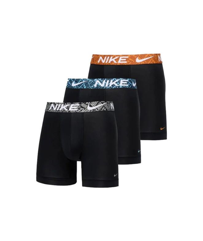 Cuecas Nike Homem Cuecas Boxer 3Pk Preto