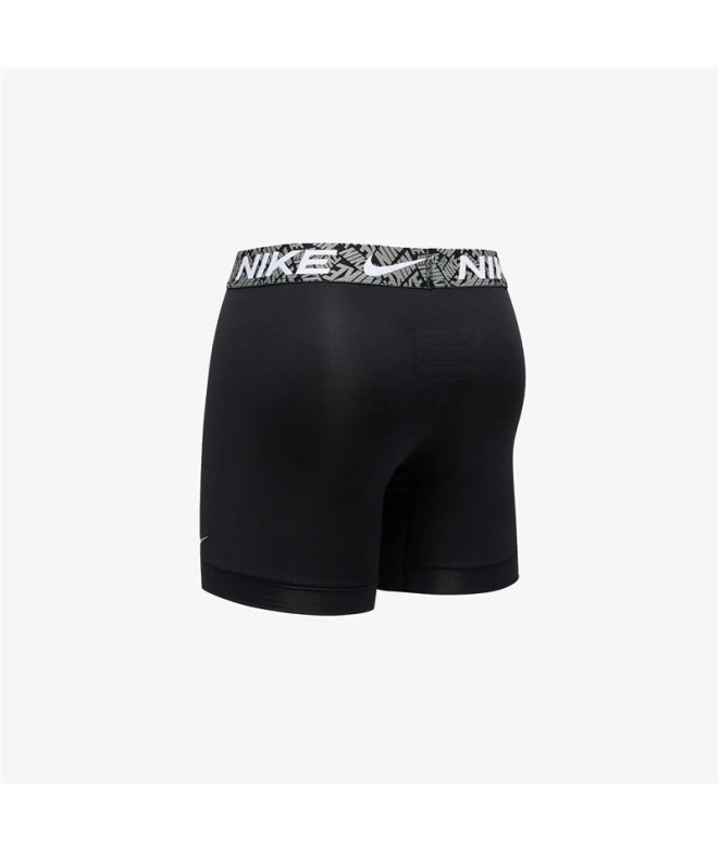 Slip Nike Homme Caleçon Boxer 3Pk Noir